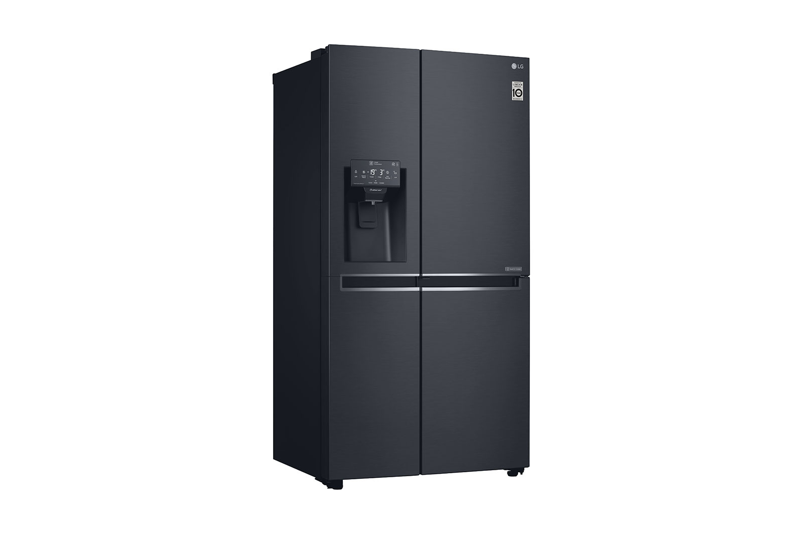 LG GSJ761MCUZ side-by-side køle-fryseskab Fritstående 621 L F Sort